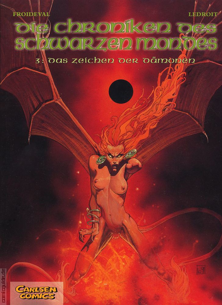 Olivier Ledroit, François Froideval: Das Zeichen der Dämonen (GraphicNovel, Deutsch language, 2002, Carlsen Comics)