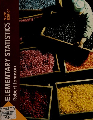 Robert Russell Johnson, Robert Johnson: Elementary statistics (1992, PWS-Kent)