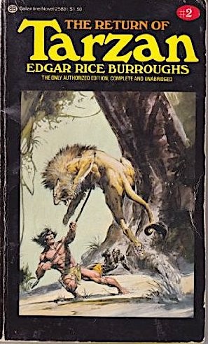 Edgar Rice Burroughs: The Return of Tarzan (Paperback, 1976, Ballantine Books)