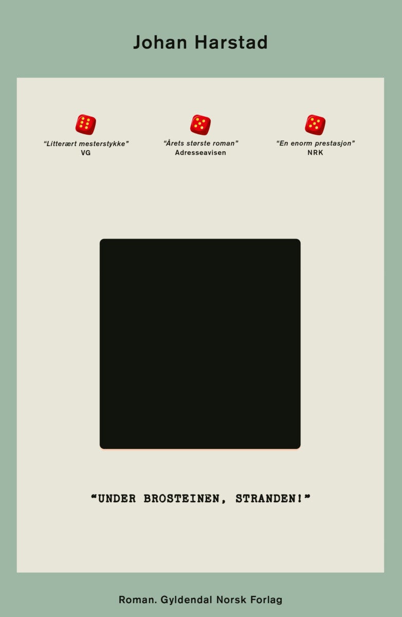 Johan Harstad: Under brosteinen, stranden! (Hardcover, Bokmål language, 2024)