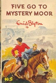 Enid Blyton: Five go to Mystery Moor (1954, Hodder & Stoughton)