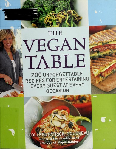 The vegan table (2009, Fair Winds Press)