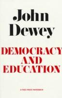 John Dewey: Democracy and Education (Paperback, 1966, Free Press)