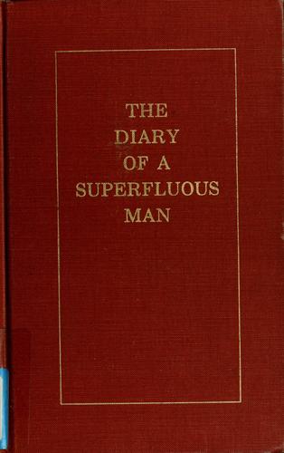 Ivan Sergeevich Turgenev: The diary of a superfluous man (1970, AMS Press)