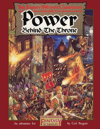 Carl Sargent, Martin McKenna, Russ Nicholson: Power Behind the Throne (Paperback, Hogshead Publishing, Ltd.)