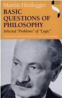 Martin Heidegger: Basic questions of philosophy (1994)