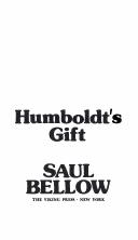 Saul Bellow: Humboldt's gift (1975)