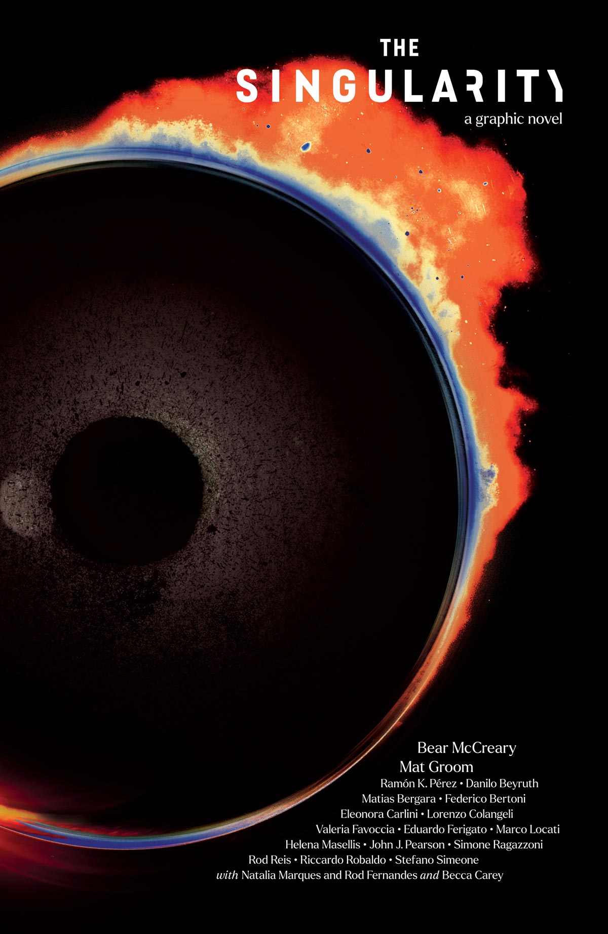 Mat Groom, Simone Ragazzoni, Bear McCreary, David LaFluente, Danilo Beyruth: The Singularity (GraphicNovel, 2023, Image Comics)