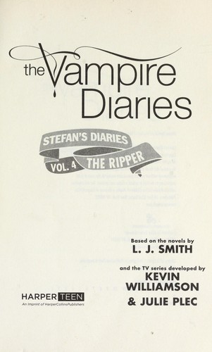 L. J. Smith: The ripper (2011, Harper Teen)