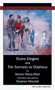 Rainer Maria Rilke: Duino Elegies and The Sonnets to Orpheus (1997, Audio Literature)