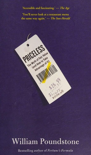 William Poundstone: Priceless (2011, Scribe Publications)