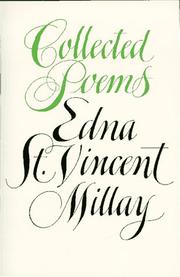 Edna St. Vincent Millay: Collected Poems of Edna St. Vincent Millay (1981, Harper Perennial)