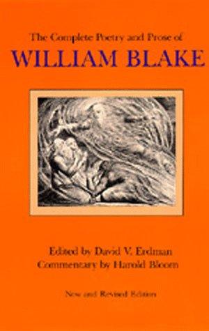 William Blake: The complete poetry and prose of William Blake (1982, University of California Press)