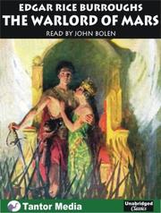 Edgar Rice Burroughs: The Warlord of Mars (2004, Tantor Media)