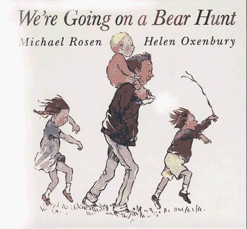 Michael Rosen: We're going on a bear hunt (1992, Aladdin Books, Maxwell Macmillan Canada, Maxwell Macmillan International)