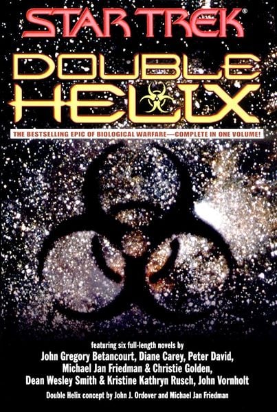 Kristine Kathryn Rusch, Peter David, Diane Carey, Dean Wesley Smith, John Gregory Betancourt, John Vornholt, Michael Jan Friedman, Christie Golden: Star Trek: Double Helix Omnibus (2002, Simon & Schuster)