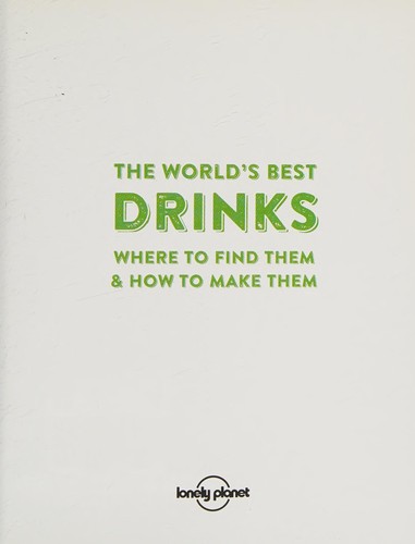 VV. AA.: WORLD'S BEST DRINKS (MINI) 1 (2016, Lonely Planet Global Limited, Lonely Planet)