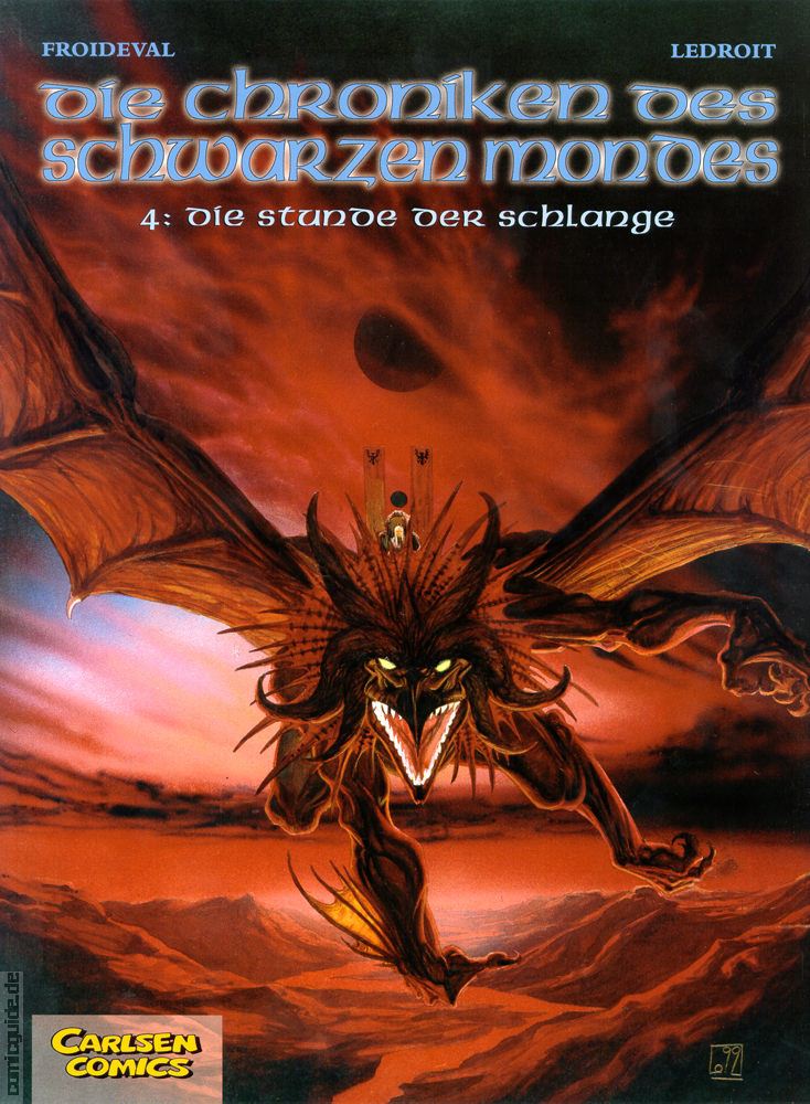 Olivier Ledroit, François Froideval: Die Stunde der Schlange (GraphicNovel, Deutsch language, 2002, Carlsen Comics)