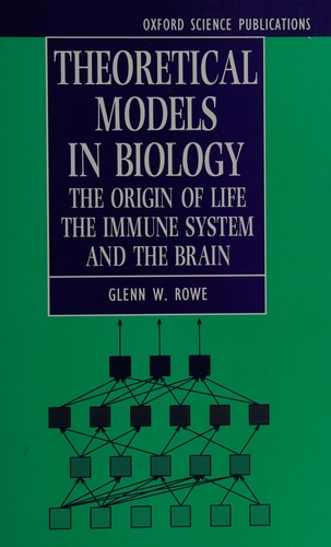Glenn Rowe: Theoretical models in biology (1994, Clarendon Press, Oxford University Press)