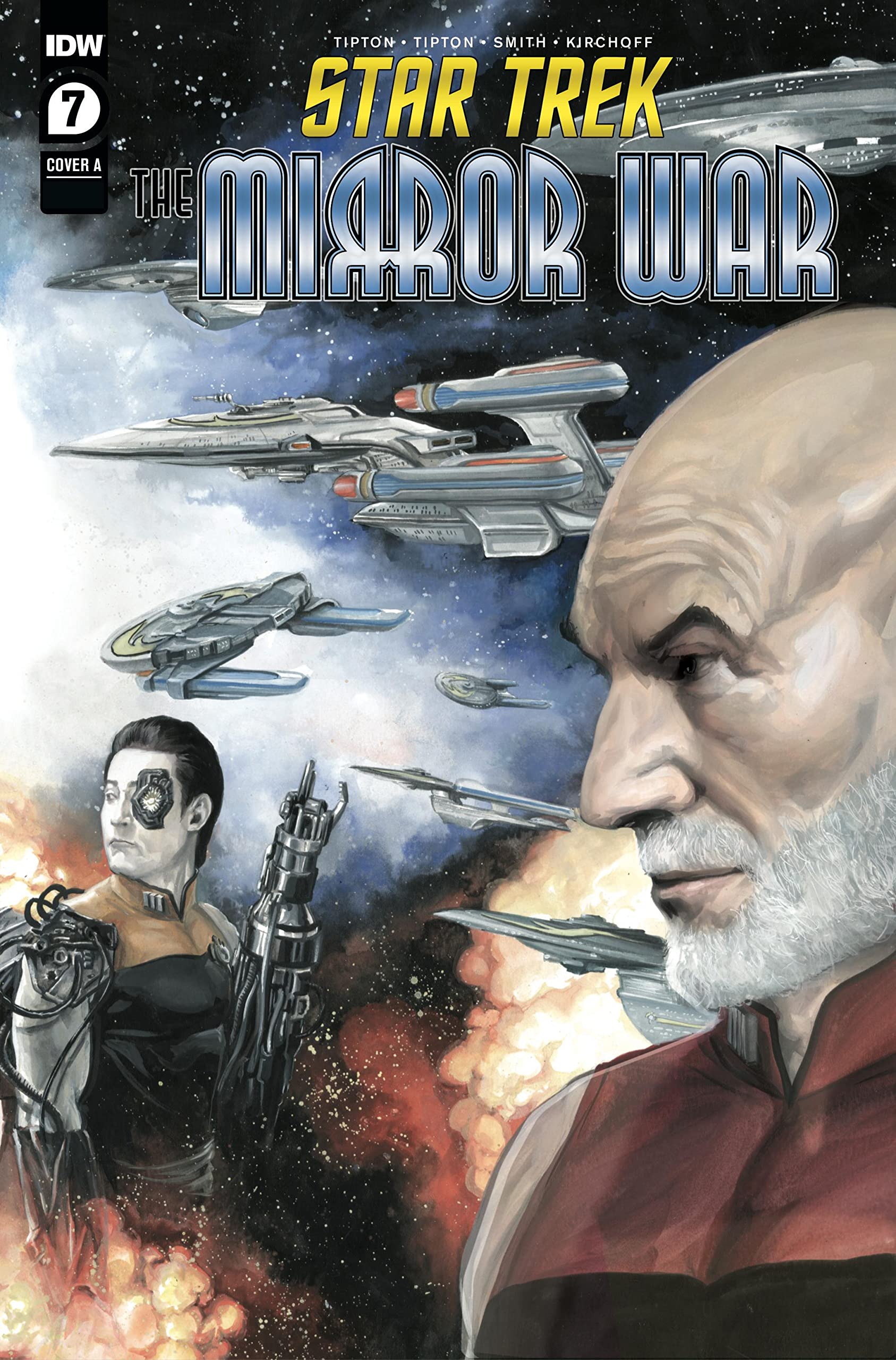 Scott Tipton, David Tipton: Star Trek: The Mirror War #7 (EBook, 2022, IDW)