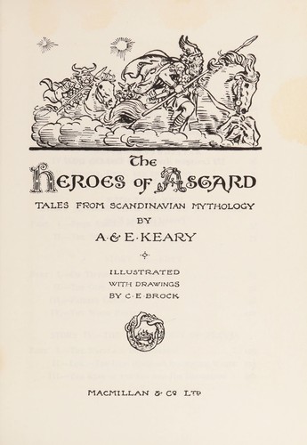 Keary, Annie: The heroes of Asgard (1979, Mayflower Books)