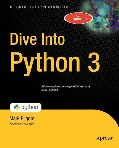 Mark Pilgrim: Dive into Python 3 (2009)