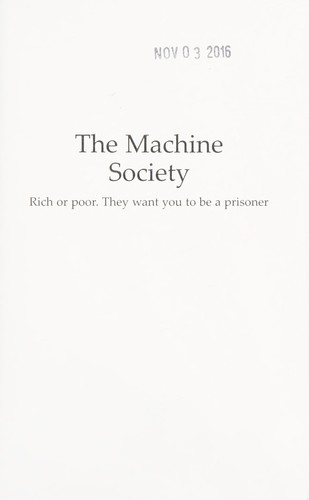 Mike Brooks: The Machine Society (2016)