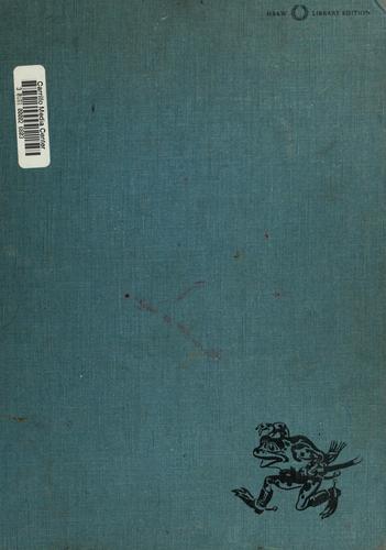 John M. Langstaff: Frog went a-courtin' (1955, Harcourt, Brace)