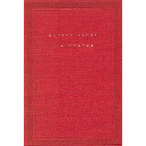 Albert Camus: L'étranger (French language, 1958, Éditions Gallimard)