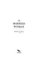 Manju Kapur: A Married Woman (Hardcover, 2006, Roli Books Pvt. Ltd.)