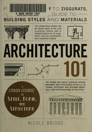 Nicole Bridge: Architecture 101 (2015, Adams Media)