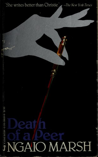 Ngaio Marsh: Death Of A Peer (Paperback, 1986, Jove)