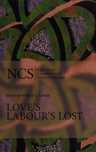 William Shakespeare: Love's Labor Lost (Paperback, 2001, Cambridge Univ Pr (Txp))