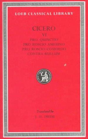 Cicero: Cicero (1930, Loeb Classical Library)