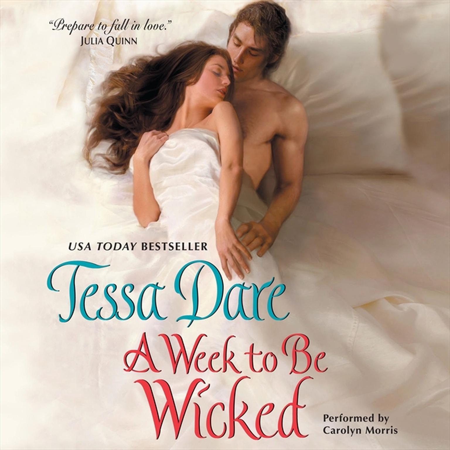 Tessa Dare: A Week to Be Wicked (AudiobookFormat, 2013, Harpercollins, HarperCollins Publishers)