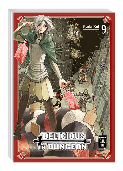 Ryoko Kui: Delicious in Dungeon 09 (Paperback, Deutsch language, Egmont)