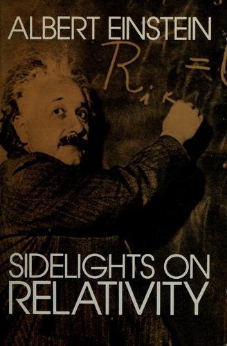 Albert Einstein: Sidelights on relativity