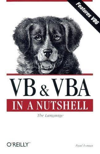 Paul Lomax: VB & VBA in a nutshell (1998)