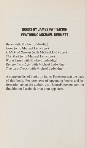 James Patterson: Burn (2015, Grand Central Publishing)