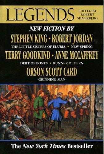 Ursula K. Le Guin, Terry Pratchett, Stephen King, George R. R. Martin, Orson Scott Card, Robert Jordan, Anne McCaffrey, Terry Goodkind, Raymond E. Feist, Tad Williams, Robert Silverberg: Legends (2001)
