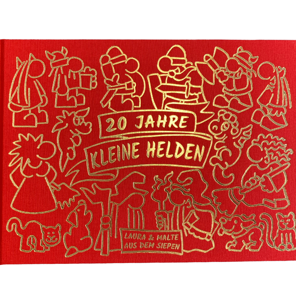 Laura aus dem Siepen, Malte aus dem Siepen: 20 Jahre Kleine Helden – Jubiläumsband (Hardcover, German language, 2022, System Matters Verlag)