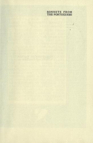 Elizabeth Barrett Browning: Sonnets from the Portuguese (1914, Published for the Medici Society by P.L. Warner)