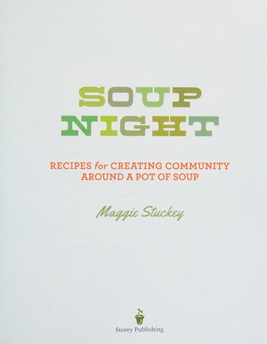 Maggie Stuckey: Soup night (2013)