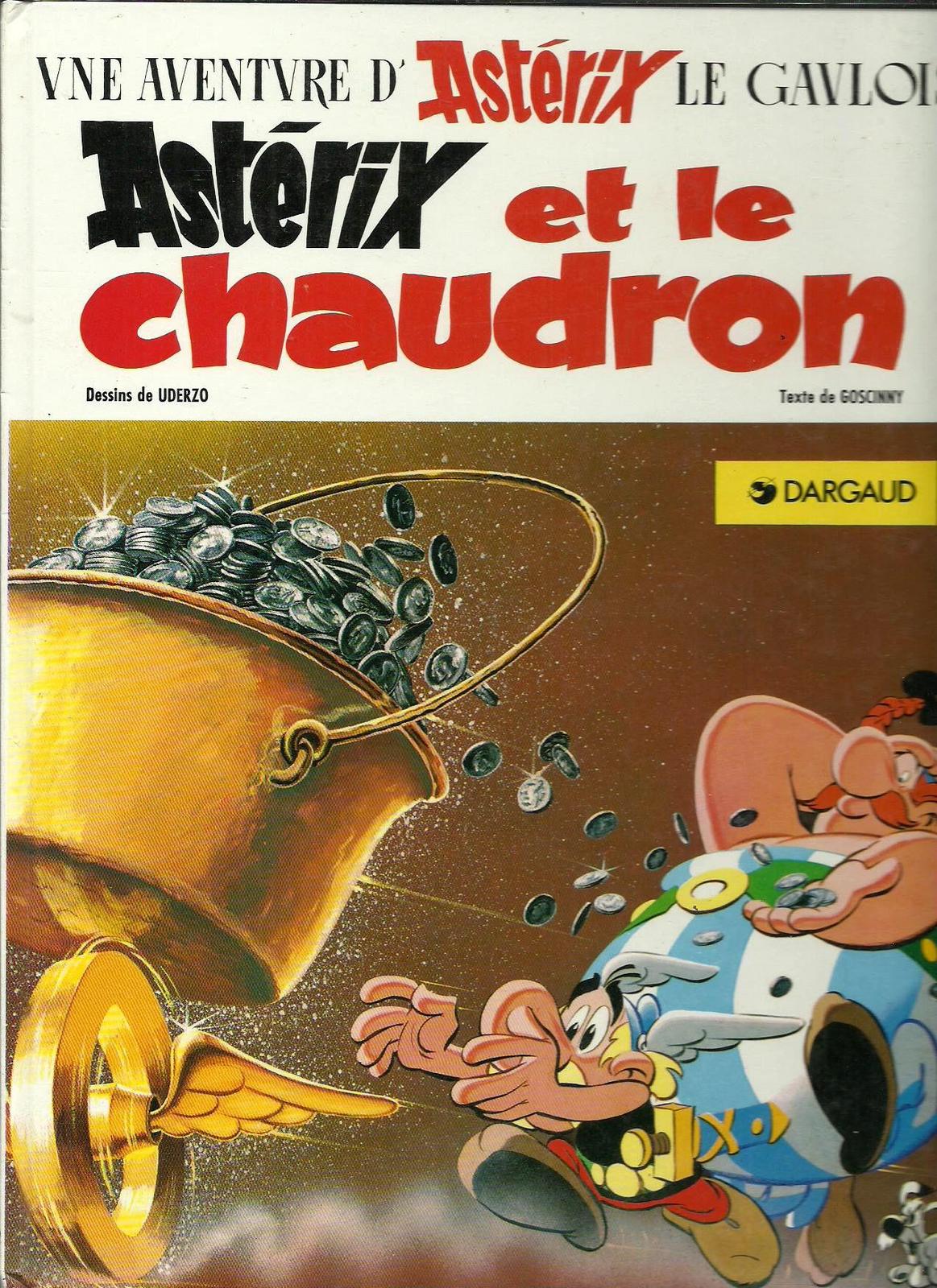 René Goscinny, Albert Uderzo: Astérix et le chaudron (French language, 1984, Dargaud)