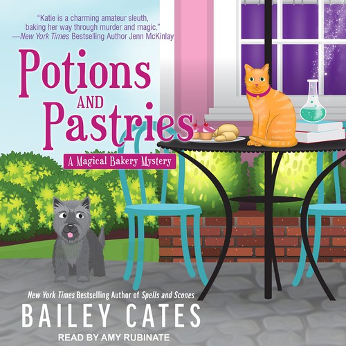 Bailey Cates: Potions and Pastries (AudiobookFormat, 2017, Tantor Audio)