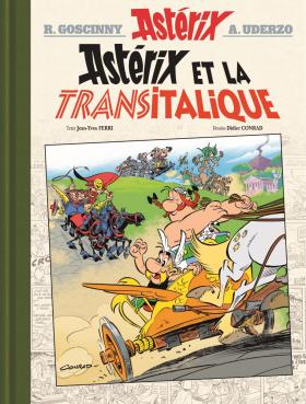 Jean-Yves Ferri, Didier Conrad: Astérix et la Transitalique (French language, 2017, Editions Albert René)