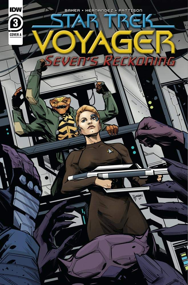 Dave Baker: Star Trek: Voyager - Seven’s Reckoning #3 (EBook, 2021, IDW Publishing)