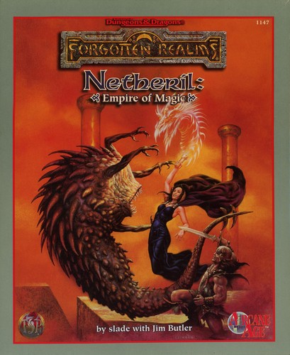 Slade, Jim Butler: Netheril (Hardcover, Wizards of the Coast)