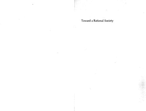Jürgen Habermas: Toward a rational society (1971, Heinemann Educational)