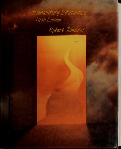 Robert Russell Johnson: Elementary statistics (1988, PWS-Kent Pub. Co.)